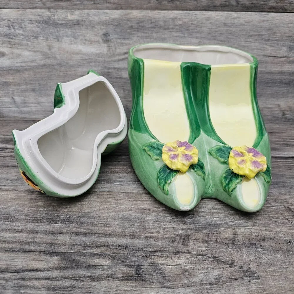 Vintage Rare High Heel Ceramic Cookie Jar Series 1-C 1011 of 3000